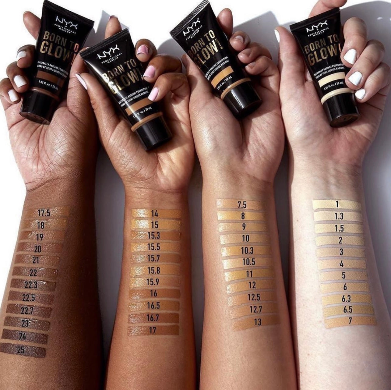 NYX Born To Glow Foundation