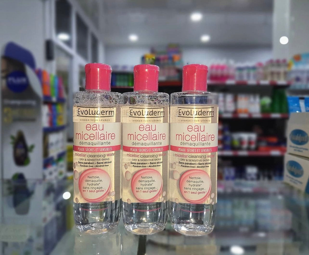 Evoluderm Eau Micellaire Démaquillante