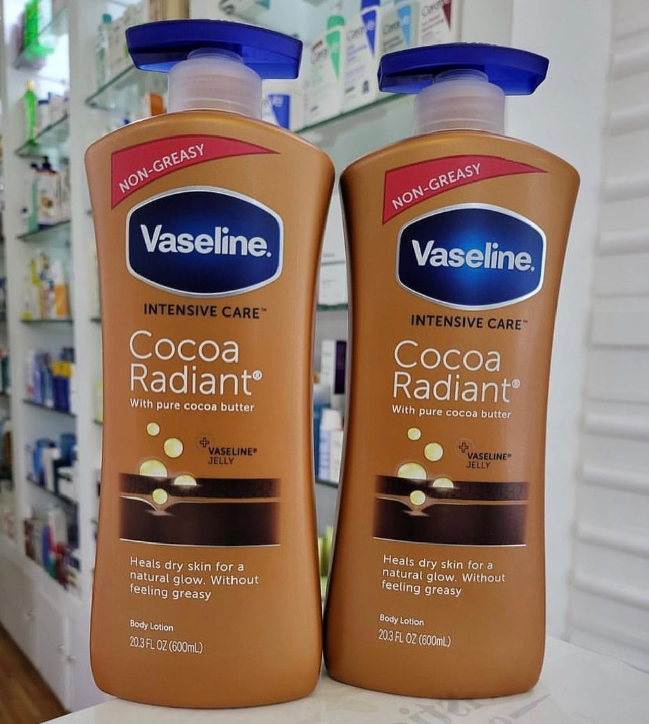 Vaseline Intensive Care Cocoa Radiant Moisture Body Lotion